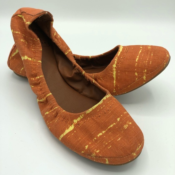 Lucky Brand Size 8.5 Women's Yellow Solid Shoes